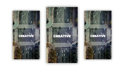 Smooth Rythmic Opener Instagram and Horizontal 스톡 After Effects