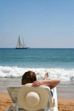 Smooth sailing Stock Photos