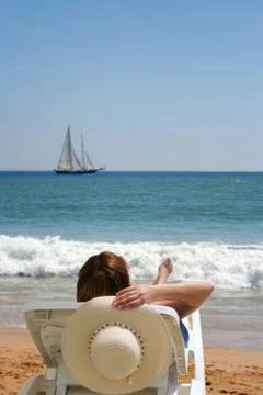 Smooth sailing Stock Photos