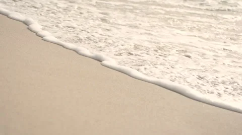 Smooth sandy beach 库存影片 43386442