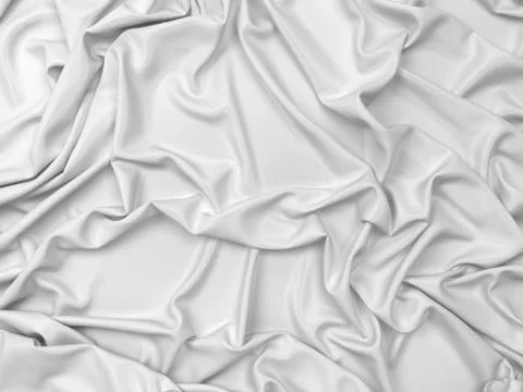 Smooth satin drapery Stock Illustration