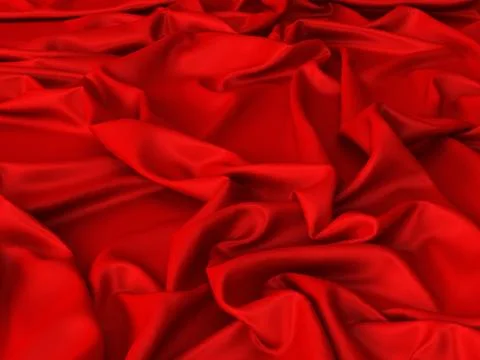 Smooth satin drapery Stock Illustration