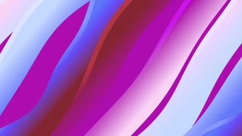 Smooth seamless loop transition with flowing abstract waves Video stock 340003554