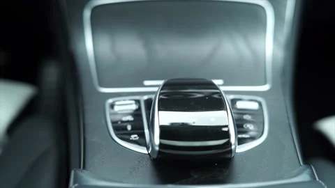 Smooth shooting of a Mercedes interior. Stock Footage 150106853