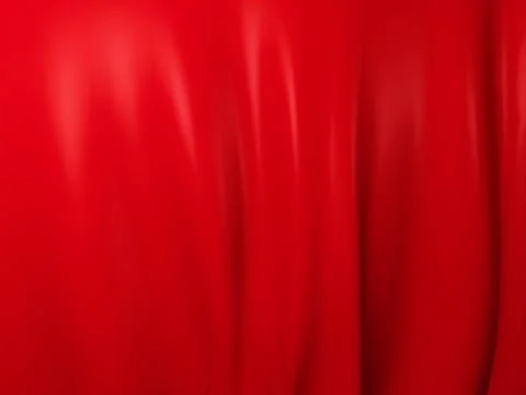 Smooth silk red background Stock Photos