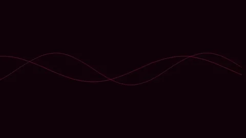 Smooth Sine Wave Animation Abstract Background for Tech and Science Visuali.. Stock Footage 337162000