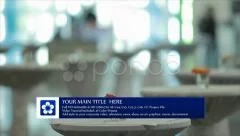 Smooth Slide Lower Third Stock After Effects