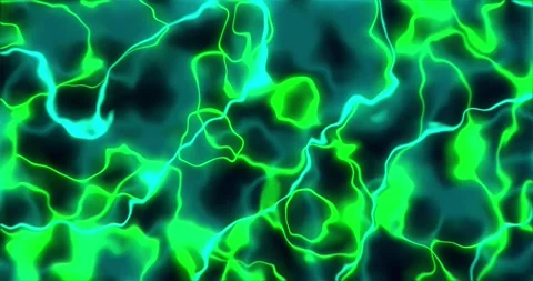 Smooth Sly blue green psychedelic liquid motion animation background. Neon .. 스톡 동영상 224690579