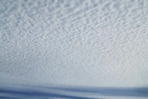 Smooth snow texture with shadows background Stock Photos