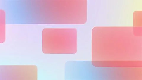 A smooth soft colorful abstract motion graphics background. Gradient moving g Illustrazione stock