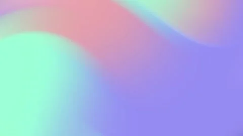 A smooth soft gradient features mint green pink and light lavender hues Stock Footage 294660453