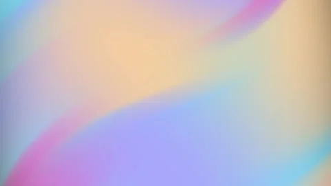 Smooth soft gradient of light orange pale yellow lavender and light blue colors Stock Footage 294653096