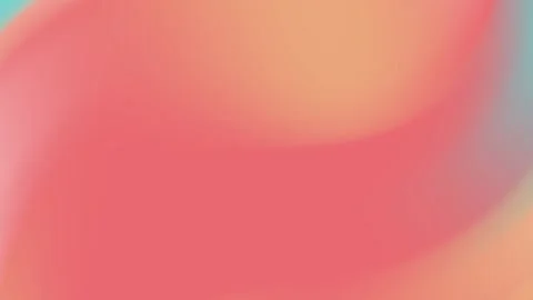 A smooth soft gradient of pink and red transitions into orange and light blue Stock Footage 294661853