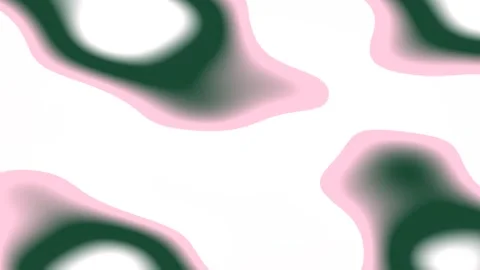 Smooth Soft Pink and Dark Green Organic Fluid Flow Background Stock Footage 340371173
