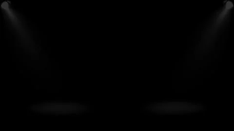 Smooth spotlights appear and disappear animation. 库存影片 336859014