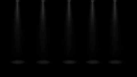 Smooth spotlights appear and disappear animation. Video stock 336859015
