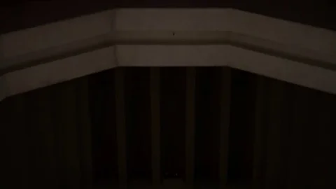 Smooth &amp; steady shot inside the beautiful church of St-Joseph Stock Footage 78543060