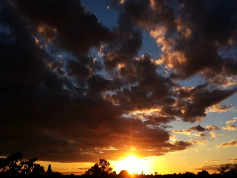 Smooth Sunset Time Lapse (2160p 29.97) Stock-Footage 72873474