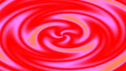 Smooth swirling abstract red and orange liquid background texture Stock Footage 340377924
