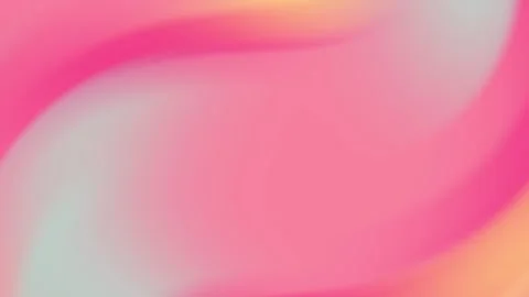 A smooth swirling gradient of pink blue green and yellow colors creates organic Stock Footage 294661911