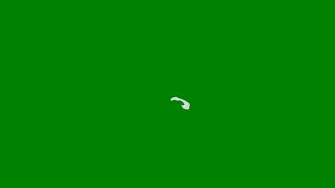 A smooth swirling green screen transition that evokes calmness Vídeo Stock 301387246
