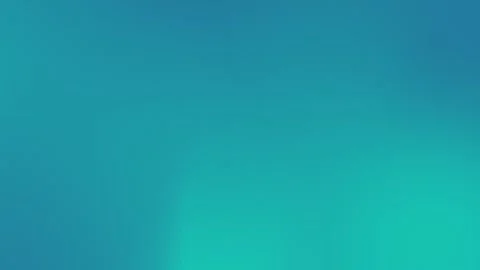Smooth teal and turquoise gradient with soft blurred edges. Seamless loop Vidéo 309700944