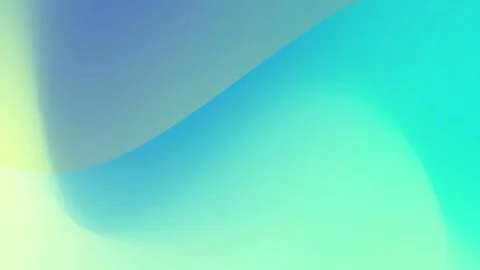 Smooth Teal and Yellow Gradient Waves - Abstract Motion Background Stock Footage 327478062