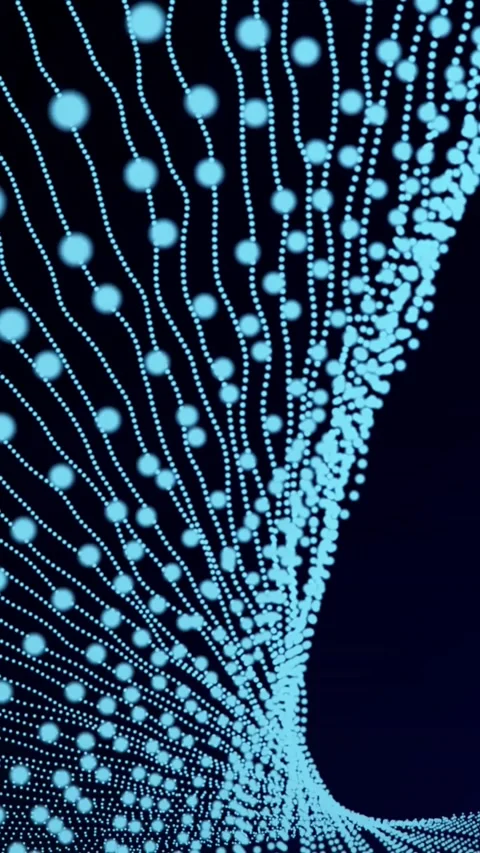 Smooth vertical glowing fluid motion background with vivid color gradients .. Stock Footage 308821087