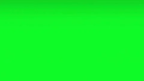 Smooth vertical wipe transition to a bright green screen 動画素材 331768020