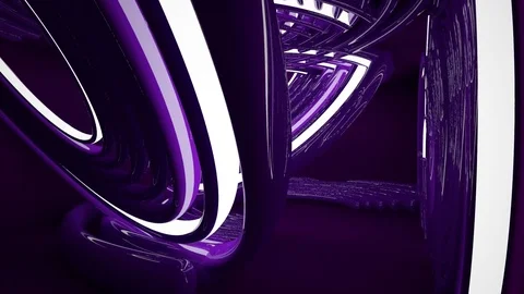 Smooth violet interior. Stock-Footage 85225180