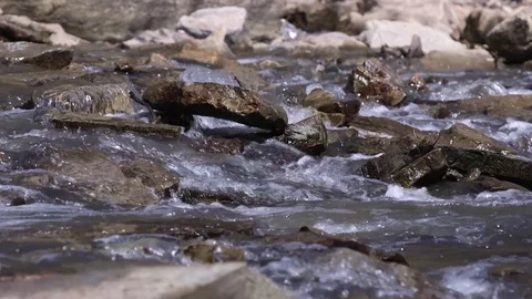 Smooth Water Flow Video stock 87305989