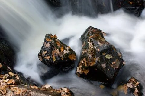 Smooth water Stock Photos