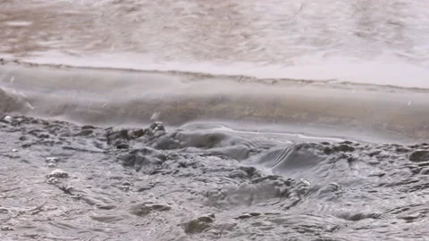 Smooth Water texture and ripples. Stock Footage 170591234