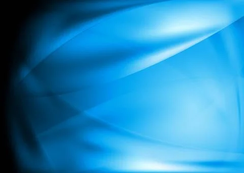 Smooth wave blue design. Vector illustration eps 10 Smooth wave blue desig... Stock Photos