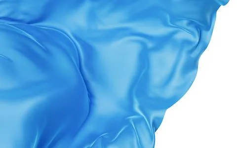 Smooth wave cloth background, 3d rendering. Stock Illustration