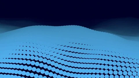 Smooth wave layers Video stock 82252465