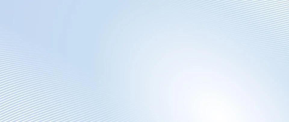 Smooth wave lines texture. White wavy stripes on light blue background. Warped Stock Illustration