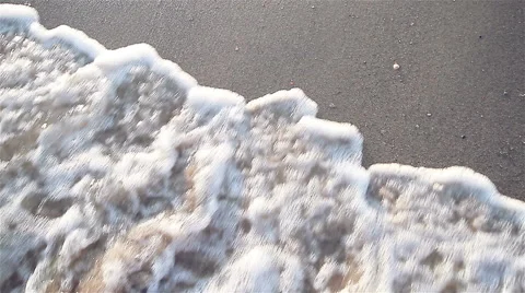 Smooth Waves On The Beach 動画素材 55065270