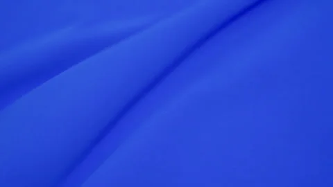 Smooth waves of blue cloth rippling in the wind. Stock Footage 169529560
