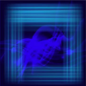 Smooth Waves Dark Design Template for Masculine Designs Stock Illustration