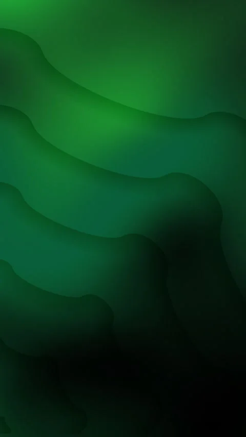 Smooth waves of emerald green flow softly downward 動画素材 333524935