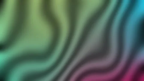 Smooth Wavy Motion Green Blue Gradient Background Stock-Footage 314478677