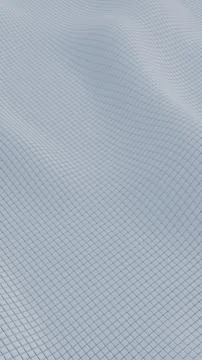 Smooth Wavy Pattern in Soft Light Blue Tones Stock Illustration