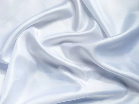 Smooth white cloth texture background. template wallpaper for wedding or New  스톡 사진