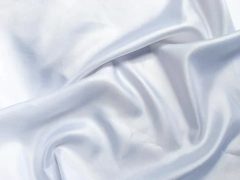 Smooth white cloth texture background. template wallpaper for wedding or New  Foto stock