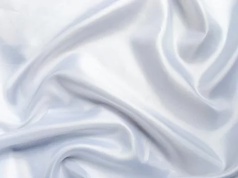Smooth white cloth texture background. template wallpaper for wedding or New  Foto stock