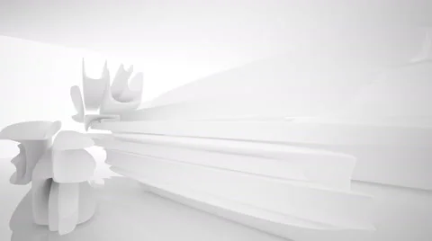 Smooth white interior. Stock-Footage 63623267