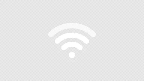 Smooth Wi-Fi  connection signal animation Stock Footage 330426674