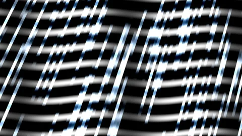 Smooth Wriggling Lines with Dynamic Cross Bars Stock Footage 294144045