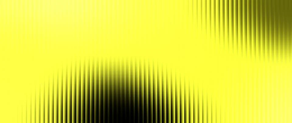 Smooth yellow gradient featuring ribbed glass vertical texture for wide dig.. Stock Illustration